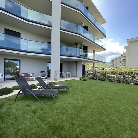 2p, 4 Couchages, Terrasse Et Jardin, A 450m De La - Porticcio - Fr-1-61-630 شقة